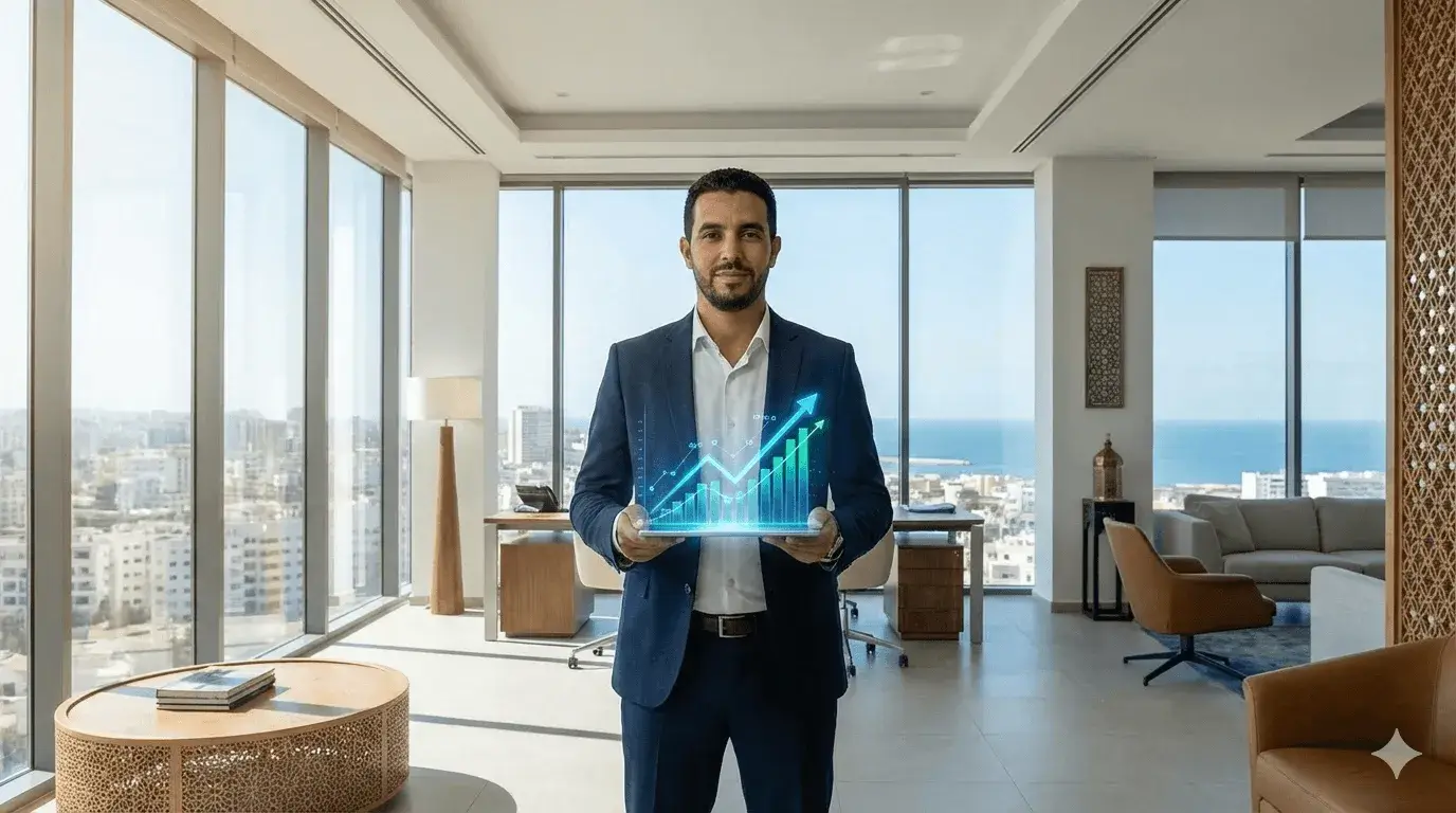 Entrepreneur marocain succès croissance investir dans le marketing web